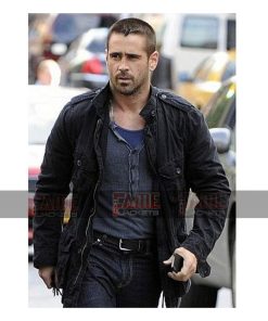 Colin Farrell Cotton Winter Jacket