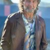 Buy Dave Bautista The Last Showgirl Brown Leather Jacket