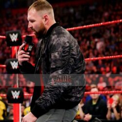 WWE Dean Ambrose Real Black Distressed Leather Jacket