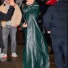 Buy NYC Dua Lipa Green Leather Coat