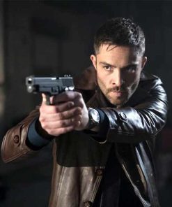 Ben DarkGame 2024 Ed Westwick Leather Jacket