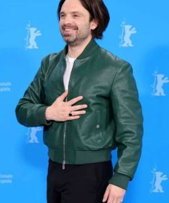 Buy Sebastian Stan A Different Man Green Jacket