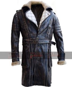 Elder Maxson Fall Out 4 Battle Men Distressed Winter Over Coat