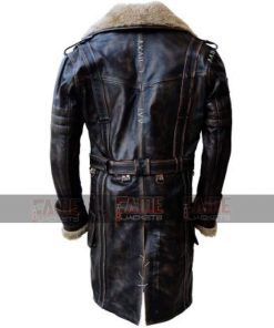 Alternative view of Elder Maxson Fall Out 4 Battle Men Distressed Winter Over Coat