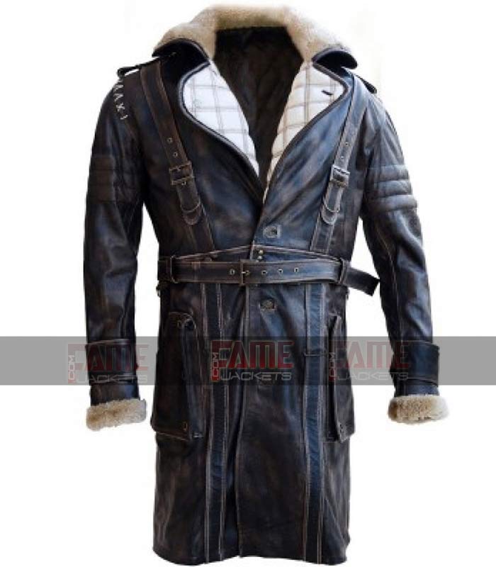 Elder Maxson Fall Out 4 Battle Men Distressed Winter Over Coat