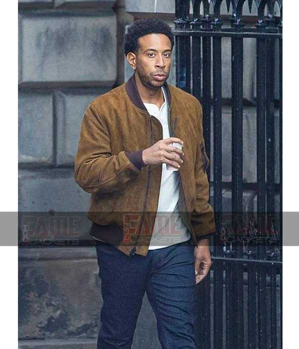 Fast and Furious Ludacris Tan Suede Leather Jacket