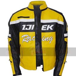 Dead Rising 2 Yellow Leather Racing Jacket