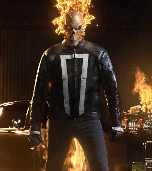 Agents Of Shield Ghost Rider Costume Jacket