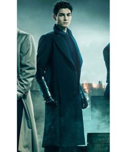 Gotham Season 5 David Mazouz Wool Coat
