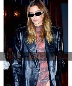 Hailey Rhode Women Tall And Long Leather Coat