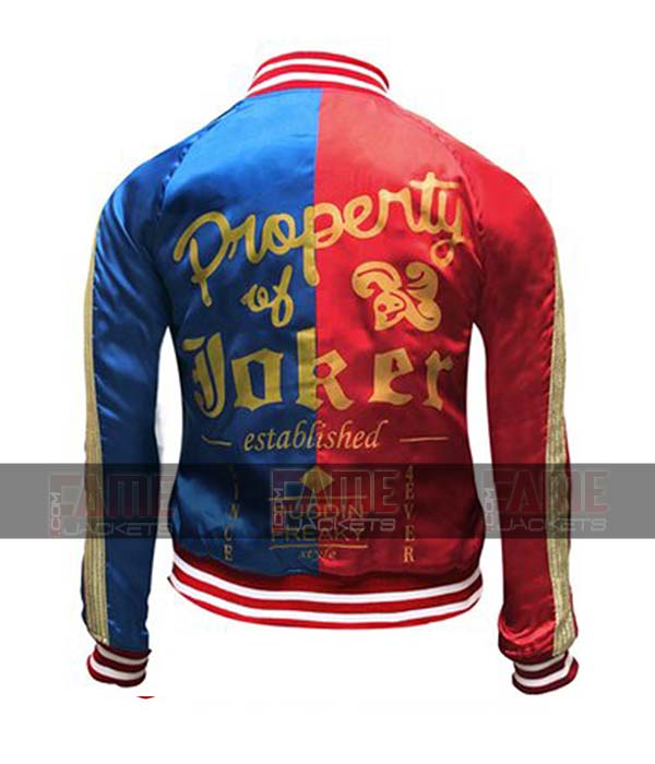 ! Harley Quinn Jacket Costume of Suicide Squad