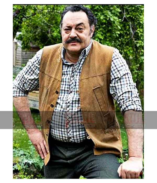 Ivan Kaye Sister Boniface Mysteries Tan Suede Vest