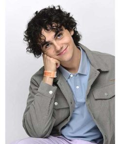 Alternative view of Jack Dylan Grazer Shazam Fury of the Gods Grey Jacket