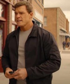 Alternative view of Alan Ritchson Reacher S01 Black Jacket