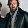 Buy Train Dreams Joel Edgerton Black Leather Jacket