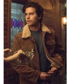 Alternative view of Riverdale Season 5 Jughead Jones Brown Leather Jacket