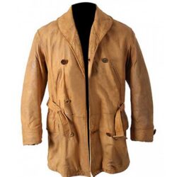 Legends Of the Fall Brad Pitt Brown Real Leather Long Coat
