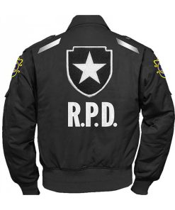 Resident Evil 2 Remake Men Cotton Bomber Jacket