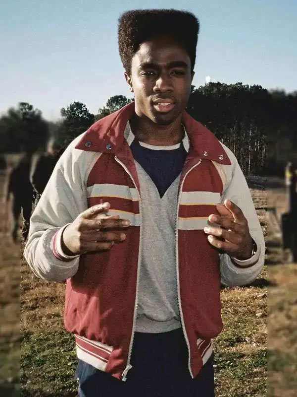 Buy Lucas Sinclair Stranger Things S05 Bomber Jacket