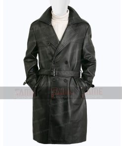 Real Sheepskin Leather Winter Over Coat For Men