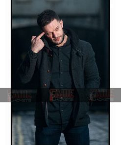 Men's Wool Winter PeaCoat Of WWE Finn Balor