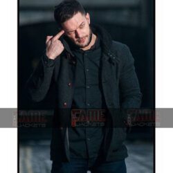 Men's Wool Winter PeaCoat Of WWE Finn Balor