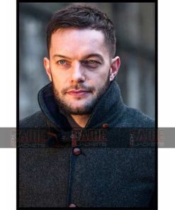 Alternative view of Men's Wool Winter PeaCoat Of WWE Finn Balor