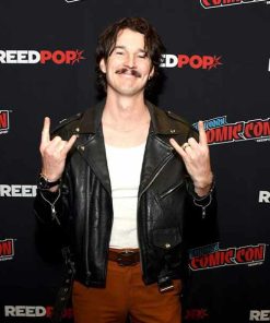 Bryce McGuire Night Swim 2024 Black Leather Jacket