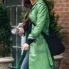 Shop Olivia Rodrigo Green Trench Coat