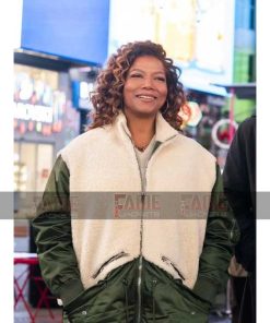 Queen Latifah The Equalizer Shearling Coat On Sale