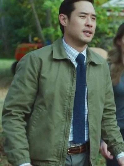 Raymond Lee Quantum Leap S02 Green Cotton Jacket