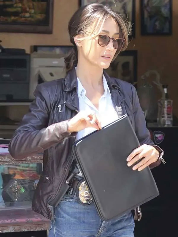Buy Renée Ballard Ballard 2025 Leather Jacket