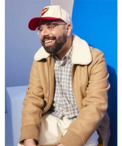 Alternative view of Sometimes I Think About Dying Robert Brown Wool Jacket