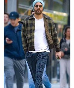 Ryan Reynolds Plaid Jacket For Men