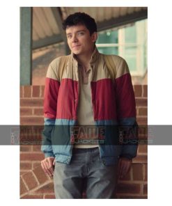 Sex Education Otis Vintage Bomber Jacket For Men
