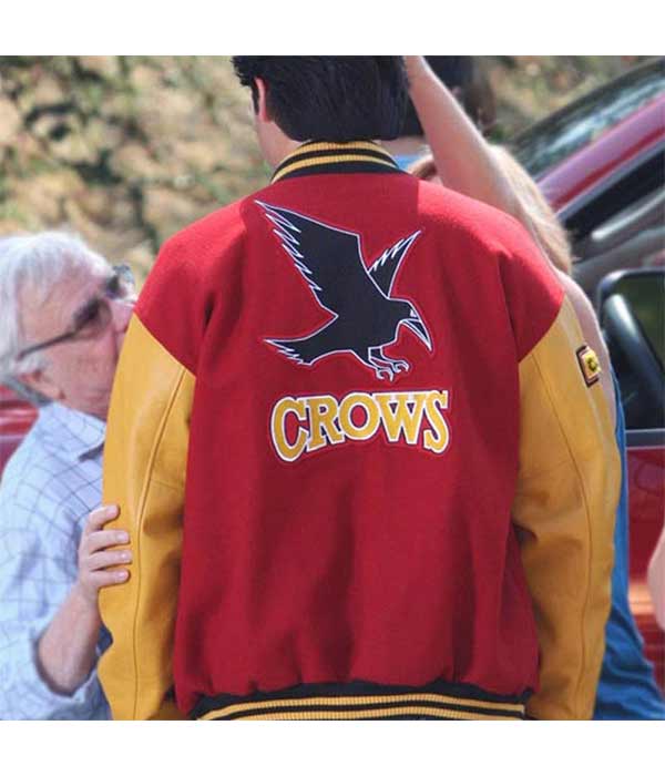 Clark Kent Crows Letterman Bomber Jacket