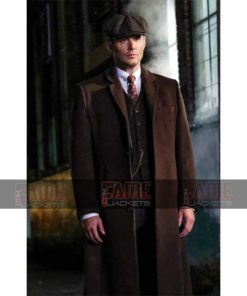 Alternative view of Dean Winchester Supernatural Brown Suede Leather Overcoat For Men