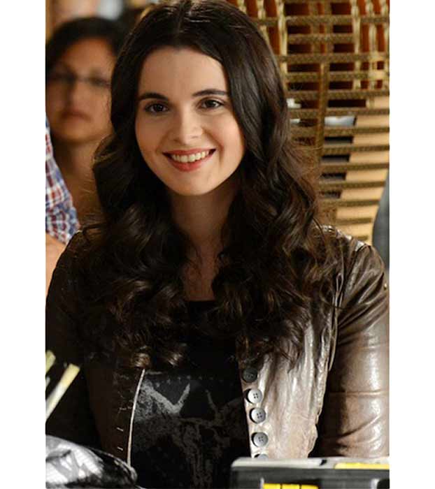 Switched At Birth Bay Kennish - Vanessa Marano Brown Leather Jacket
