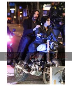Alternative view of The Matrix 4 Neo Keanu Reeves Black Coat