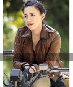 The Walking Dead Christian Serratos Leather Jacket