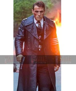The Man In The High Castle Long Leather Cowhide Coat
