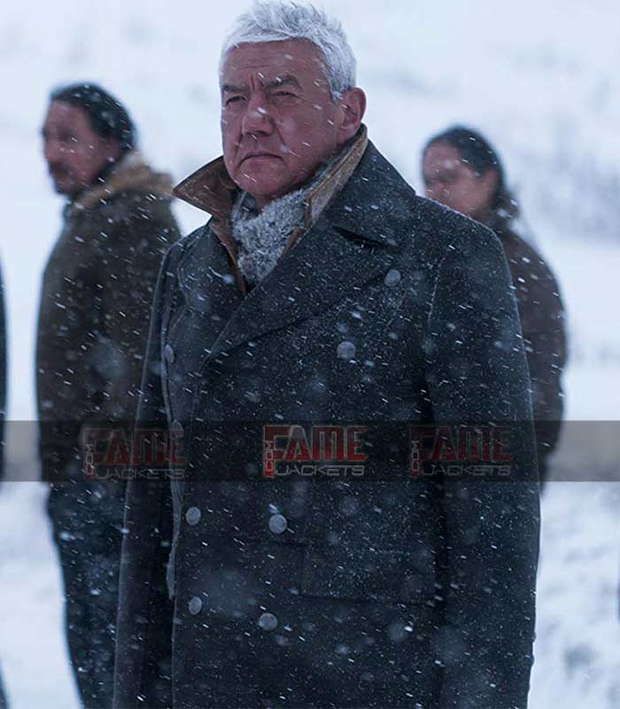 Cold Pursuit Tom Jackson Wool Winter Coat