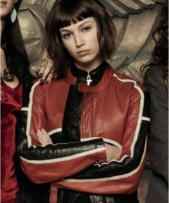 Tokyo In Money Heist Season Retro Leather Jacket