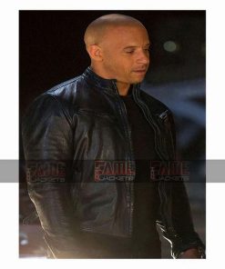 Fast And Furious Vin Diesel Cafe Racer Leather Jacket