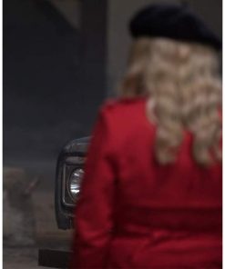 Alternative view of Katheryn Winnick Vivian Red Women Wool Coat