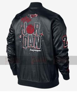 Alternative view of Air Jordan Marvin The Martin Leather Jacket