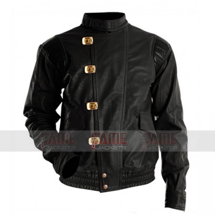 Akira Kaneda Anime Vintage Black Leather Jacket With Capsule