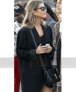 Alternative view of Women Casual Black Wool Office Style Blazer