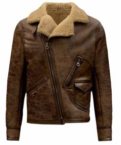 Aquaman Jacket | Jason Momoa Justice League Leather Fur Coat