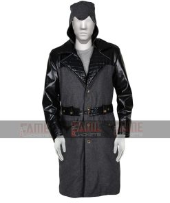 Alternative view of Assassins Creed Syndicate Jacob Frye Unisex Winter Hooded Coat